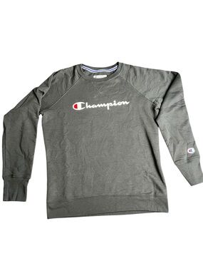 Champion Powerblend Women’s Crewneck Sweatshirt Gray M New w/ Tags